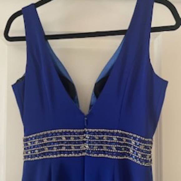 Royal blue Nina Couture gown - Picture 2 of 5